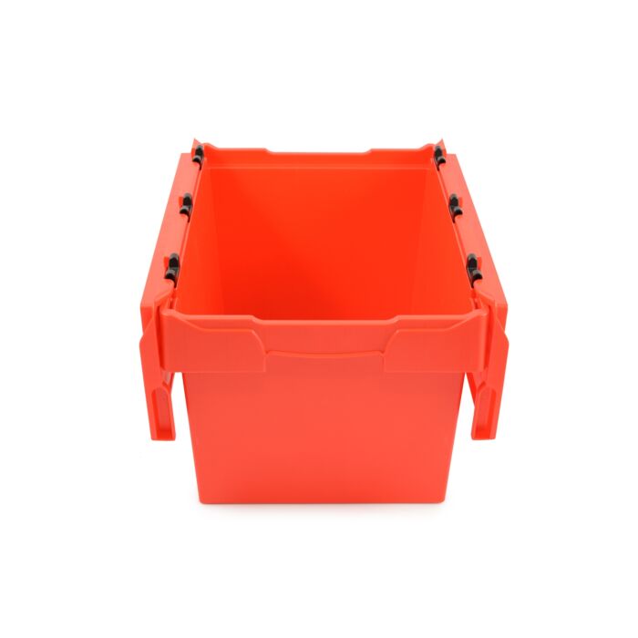 KADAX Boîte empilable en plastique PP, boîte de rangement en différentes  tailles, boîtes de rangement pour mur d'outils, boîtes de rangement (rouge