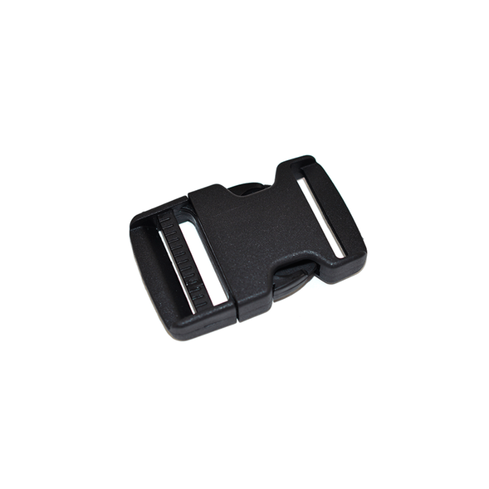 Boucle Clip Plastique Transparent : 25mm, 30mm ou 40mm - Mercerine