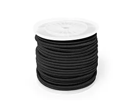 Remorque - Filets de protection Câble élastique en rouleau (10mm) - 80m - Noir