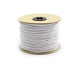 Tout - Filets et bâches Câble élastique en rouleau (3mm) - 50m - Blanc