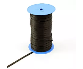 Tout - Sangles rouleau noires Bande en polypropylène - 200 kg - 10 mm - noir